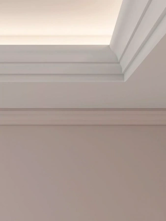 Карниз KX029, 55х39, 2000мм, Экополимер/12