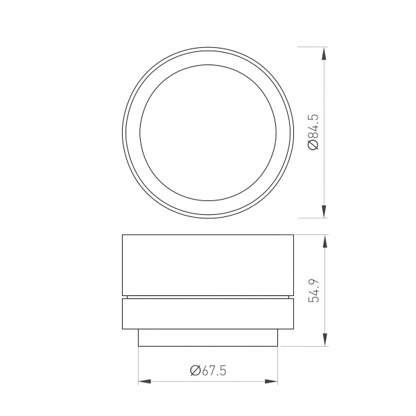 Arlight Насадка с изменяемым углом LGD-ZOOMLENS-R85 (BK, 17-50 deg) (Металл)