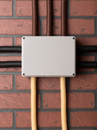 EKF PROxima Коробка распаячная КМР-050-042 пылевлагозащитная, 10 мембранных вводов, уплотнительный шнур (190х140х70)