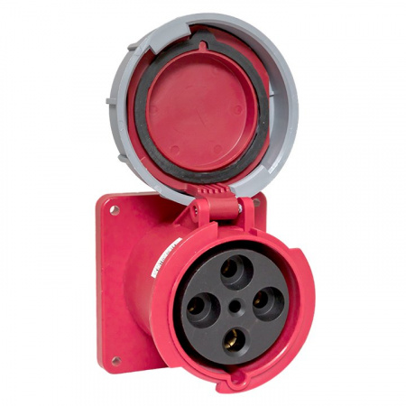 EKF PROxima Розетка стационарная внутренняя 3442 3Р+РЕ 125А 380В IP67