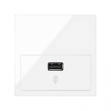 Simon 100 Зарядное устройство USB SmartCharge 230В~ c 1 выходом 2.1A 5В