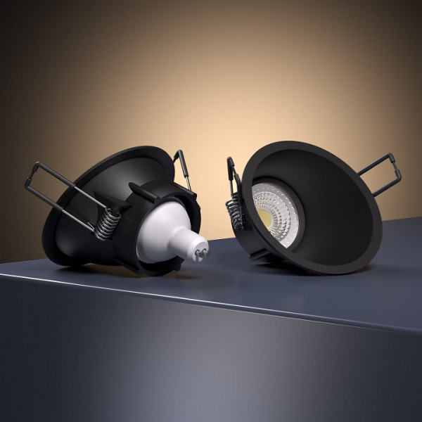 Светильник встраиваемый Side GU10 черный 25059/01 Elektrostandard Side a069721 Светильник встраиваемый Side GU10 черный 25059/01 Elektrostandard Side a069721