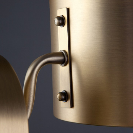 Бра в стиле лофт 293/1 античная бронза Eurosvet Pallada