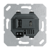 Donel USB зарядное устройство, 3.1A тип A, С черный, DUSB3100ANC