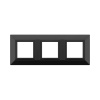 DKC Avanti Черный Металл Рамка 6 модулей