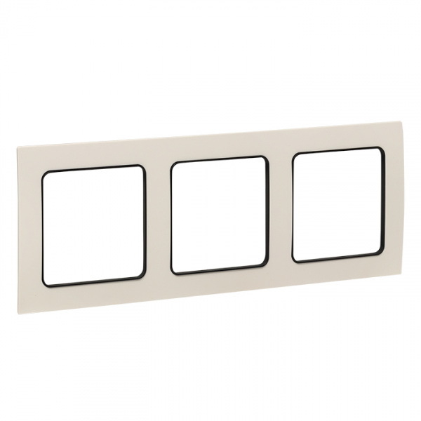 EKF PROxima Стокгольм Белый Линяя черная Рамка 3-ая