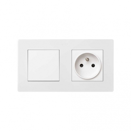 Simon 24 Белая Рамка 2-ая