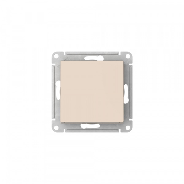 Systeme Electric AtlasDesign Бежевый Переключатель перекрестный 1-клавишный, сх.7, 10АХ, мех., быстрозажим. клем.