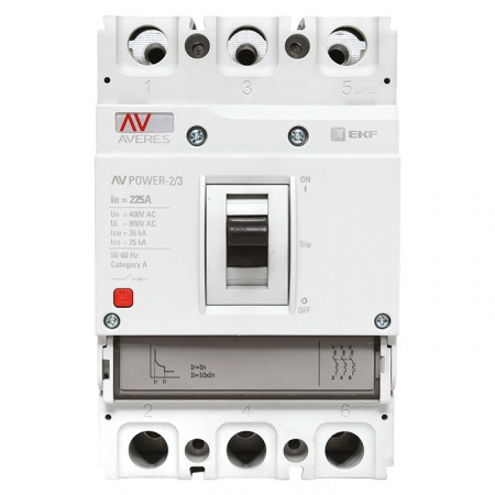 EKF Averes Автоматический выключатель AV POWER-2/3 225А 35kA TR