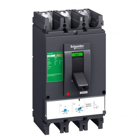 Schneider Electric EasyPact CVS 400F Автоматический выключатель 36kA 3P 400A
