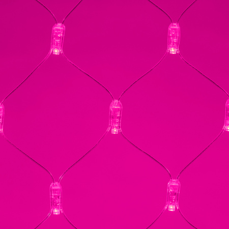 Arlight Светодиодная гирлянда ARD-NETLIGHT-CLASSIC-2000x1500-CLEAR-288LED Pink (230V, 18W) (Ardecoled, IP65)
