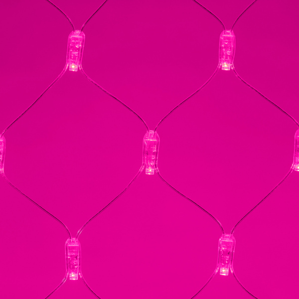 Arlight Светодиодная гирлянда ARD-NETLIGHT-CLASSIC-2000x1500-CLEAR-288LED Pink (230V, 18W) (Ardecoled, IP65)