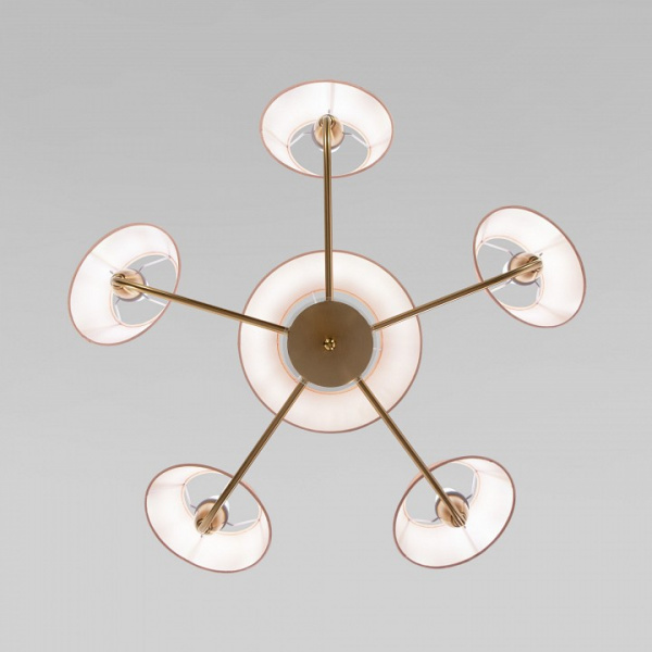 Подвесной светильник 60153/8 латунь Eurosvet Milos