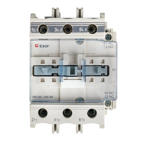 EKF PROxima Контактор КМЭ малогабаритный 80А 24В NO+NC