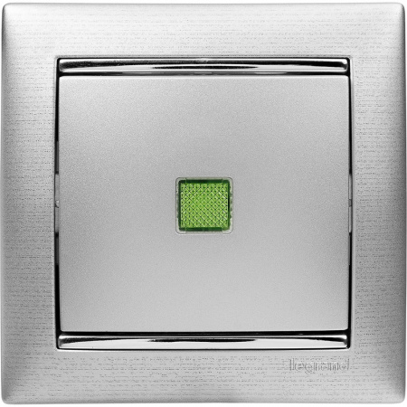 Legrand Valena Алюминий матовый Рамка 1-ая