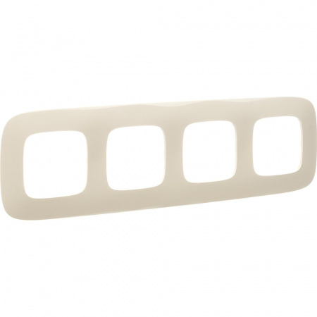 Legrand Valena ALLURE Слоновая кость Рамка 4-ая