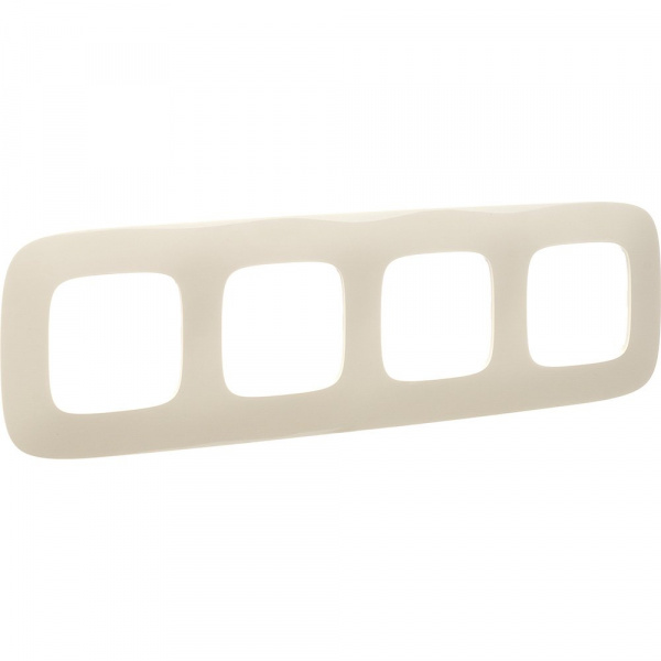 Legrand Valena ALLURE Слоновая кость Рамка 4-ая