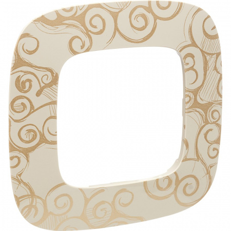 Legrand Valena ALLURE Нарцисс золото Рамка 1-ая