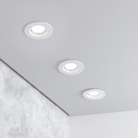 Светильник встраиваемый GU10 белый 25009/01 25009/01 Elektrostandard Asimo a064264