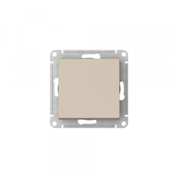 Systeme Electric AtlasDesign Песочный Выключатель 1-клавишный, сх.1, 10АХ, мех., быстрозажим. клем.