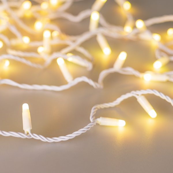 Arlight Светодиодная гирлянда ARD-STRING-CLASSIC-20000-WHITE-200LED-MILK-SYNC RGB (230V, 13W) (Ardecoled, IP65)