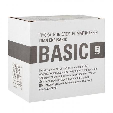 EKF Basic Пускатель электромагнитный серии ПМЛ-3160М 50А 230В  Basic
