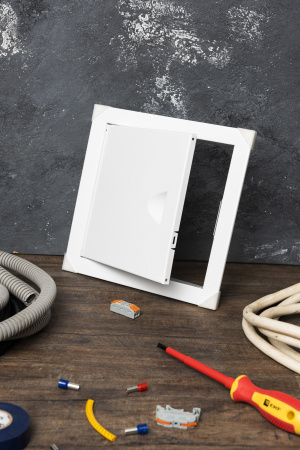 EKF Basic Люк ревизионный металл 200х200 (ШхВ внутр.)