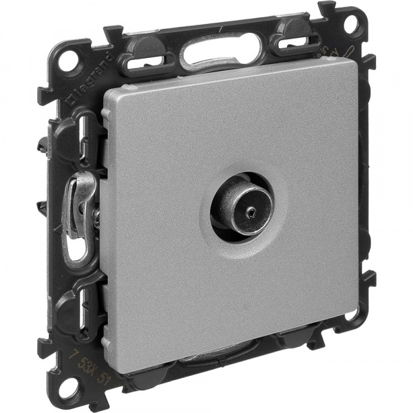 Legrand Valena LIFE DIY Алюм Розетка TV "звезда" 0-2400 МГц.