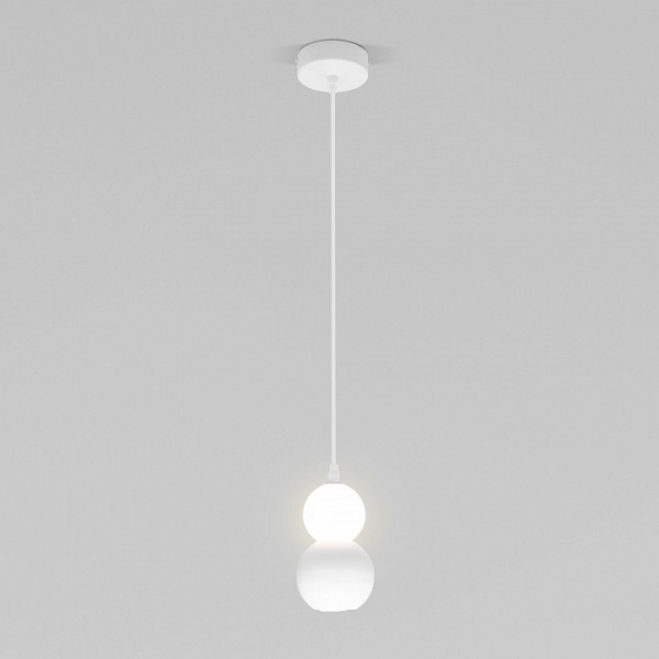 Подвесная люстра Polar 50250/1 LED белый Eurosvet Polar