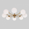 Потолочная люстра 70154/8 латунь Eurosvet Frost