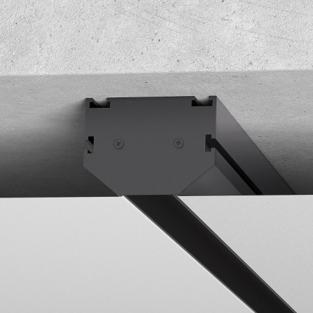 Slim Magnetic Комплект заглушек для шинопровода в натяжной потолок: торцевая и внутренняя черный 85233/00 Elektrostandard Slim Magnetic a070152