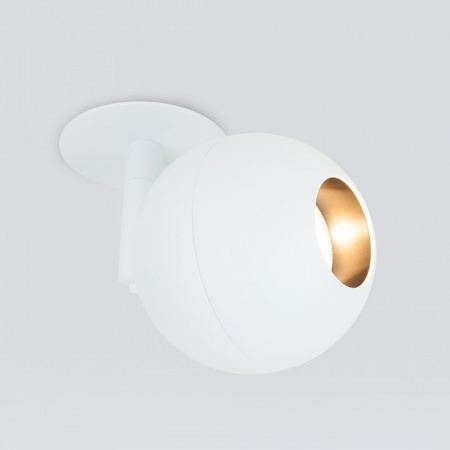 Встраиваемый светодиодный светильник белый 9926 LED Elektrostandard Ball a053737