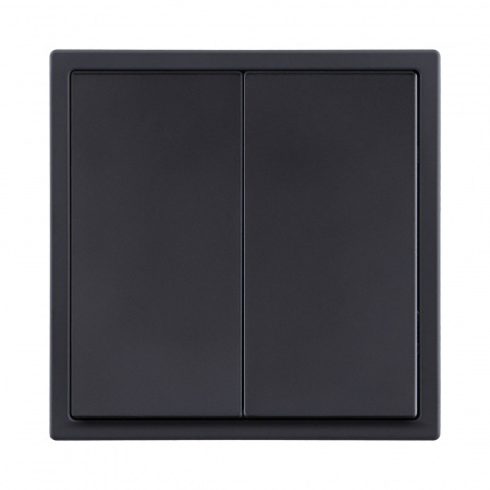 Рамка 1-постовая, черный матовый Kollinger Eclipse EC1BK