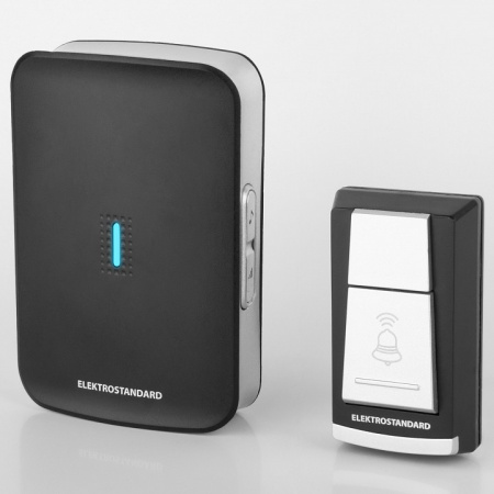 Звонок беспроводной 36M IP44 DBQ19M WL черный Elektrostandard DBQ19 a044638 Звонок беспроводной 36M IP44 DBQ19M WL черный Elektrostandard DBQ19 a044638