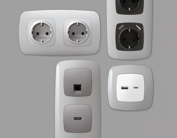 Рамка OMEGA Ecta (Серебро глянец) 5-ая OF140405