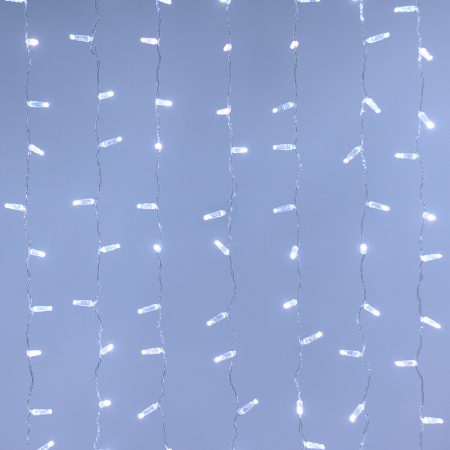 Arlight Светодиодная гирлянда ARD-CURTAIN-CLASSIC-2000x6000-CLEAR-1500LED White (230V, 60W) (Ardecoled, IP65)