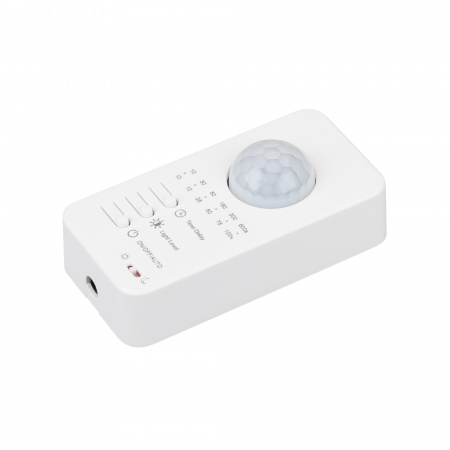 Arlight INTELLIGENT Контроллер SMART-SENS-101-14-82-SUF White (5-24V, 1x3A, Step, PIR, 2.4G) (IARL, IP20 Пластик, 5 лет)
