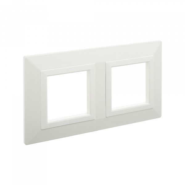 DKC Avanti Белый Металл Рамка 4 модуля