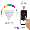 EKF Connect Умная лампа GU5.3 4,5W WIFI RGBW