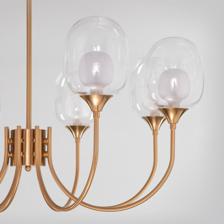 Подвесной светильник 70217/8 латунь Eurosvet Spritz