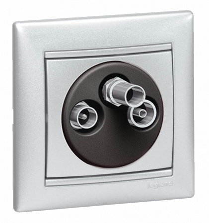 Legrand Valena Алюминий Рамка 1-ая