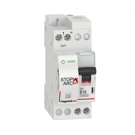 Legrand УЗДП DX3 Stop Arc 1P+N B16A 6000A (c авт. выключателем)
