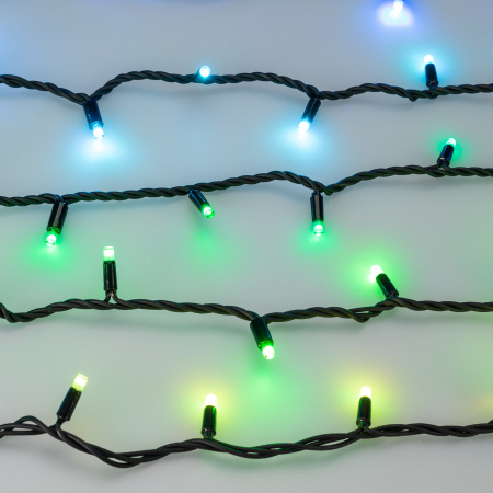 Arlight Светодиодная гирлянда ARD-STRING-PRO-10000-BLACK-95LED-LIVE RGBW-DMX (24V, 10W) (Ardecoled, IP65)