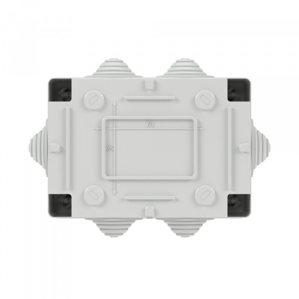 DKC Коробка уравнивания потенциалов, 12 зажимов, 6 вводов  д.25мм,120х80х50мм, IP55