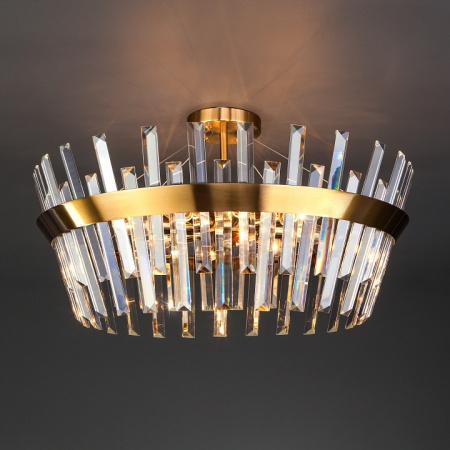 Потолочная люстра 10111/8 золотая бронза Eurosvet Steccato