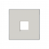 ABB SKY Дюна Накладка для телекоммуникационных розеток типа 8117... и/или 8118...