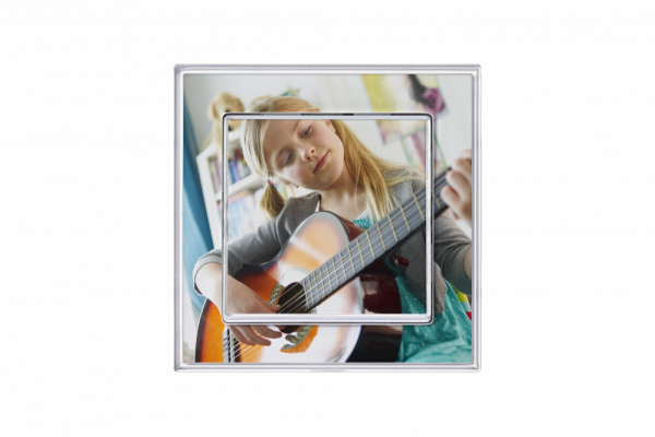 SE AtlasDesign Art Бел Выключатель 1-клавишный сх.1, 10АХ, механизм