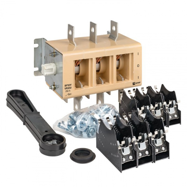 EKF PROxima Выключатель-разъединитель ВР32У-35А71220 250А 2 направ.с д/г камерами несъемная левая/правая рукоятка MAXima