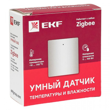 EKF Connect Умный датчик температуры и влажности Zigbee