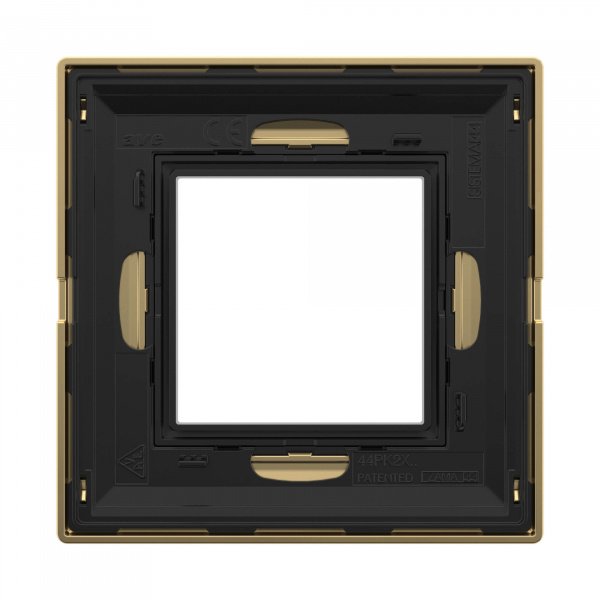 DKC Avanti Золотой Металл Рамка 2 модуля